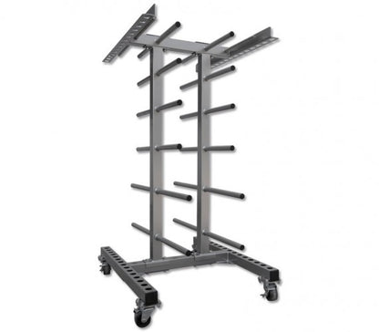 Aerobic Set Ständer - Rollwagen - bis zu 30 Set`s