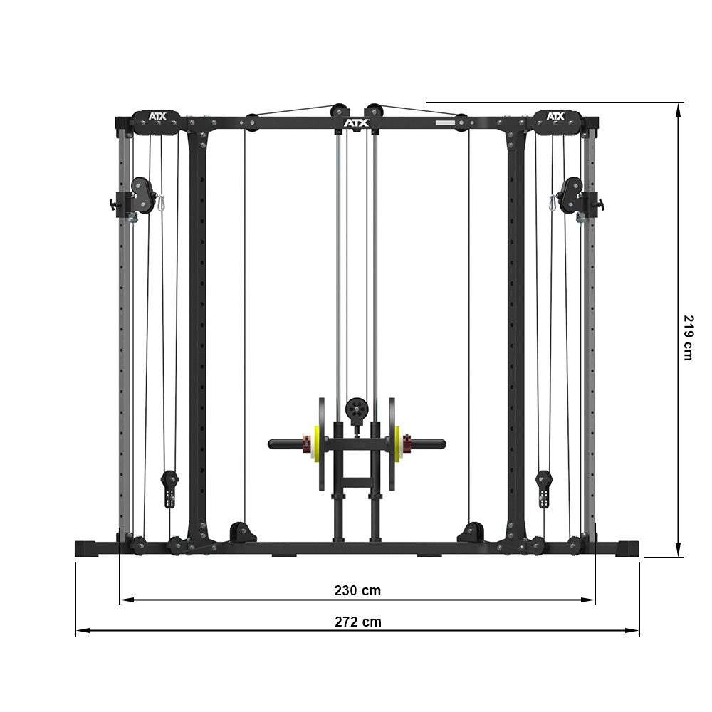 ATX Cable Cross Over 600 - Plate Load
