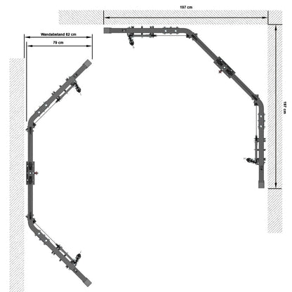 ATX Cable Cross Over 600 - Stack Weight / plug-in weights