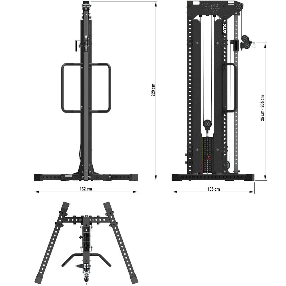 ATX Cable Pull Tower/Single 90KG