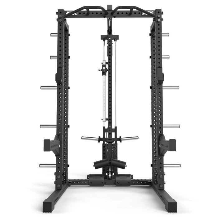 ATX Half Rack 780 Komplettstation mit Extension und Latzug Plate Load