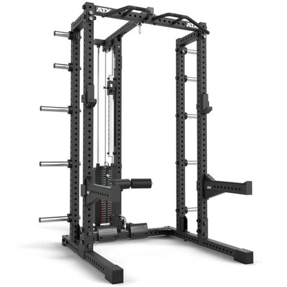 ATX Half Rack 780 mit Extension und Latzug Steckgewichte