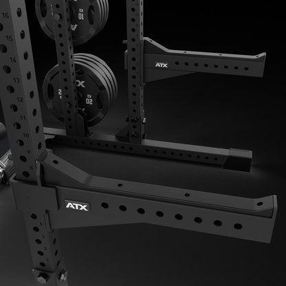 ATX Half Rack 780 Komplettstation mit Extension und Latzug Plate Load