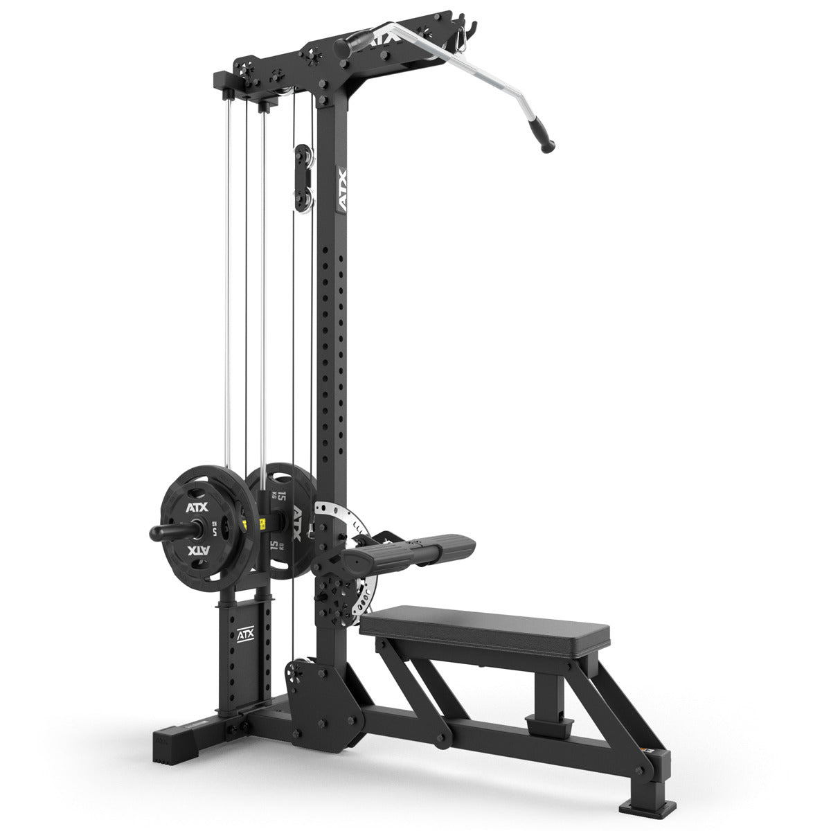 ATX Latzug und Ruderzug für Scheibengewichte