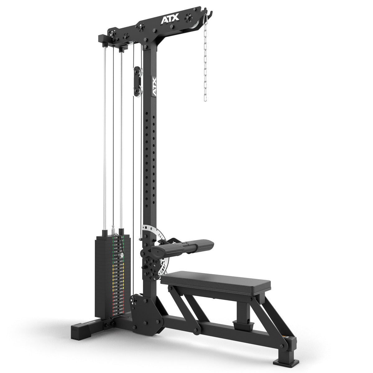 ATX Latzug und Ruderzug LMSW-700 - 115 kg Steckgewichte