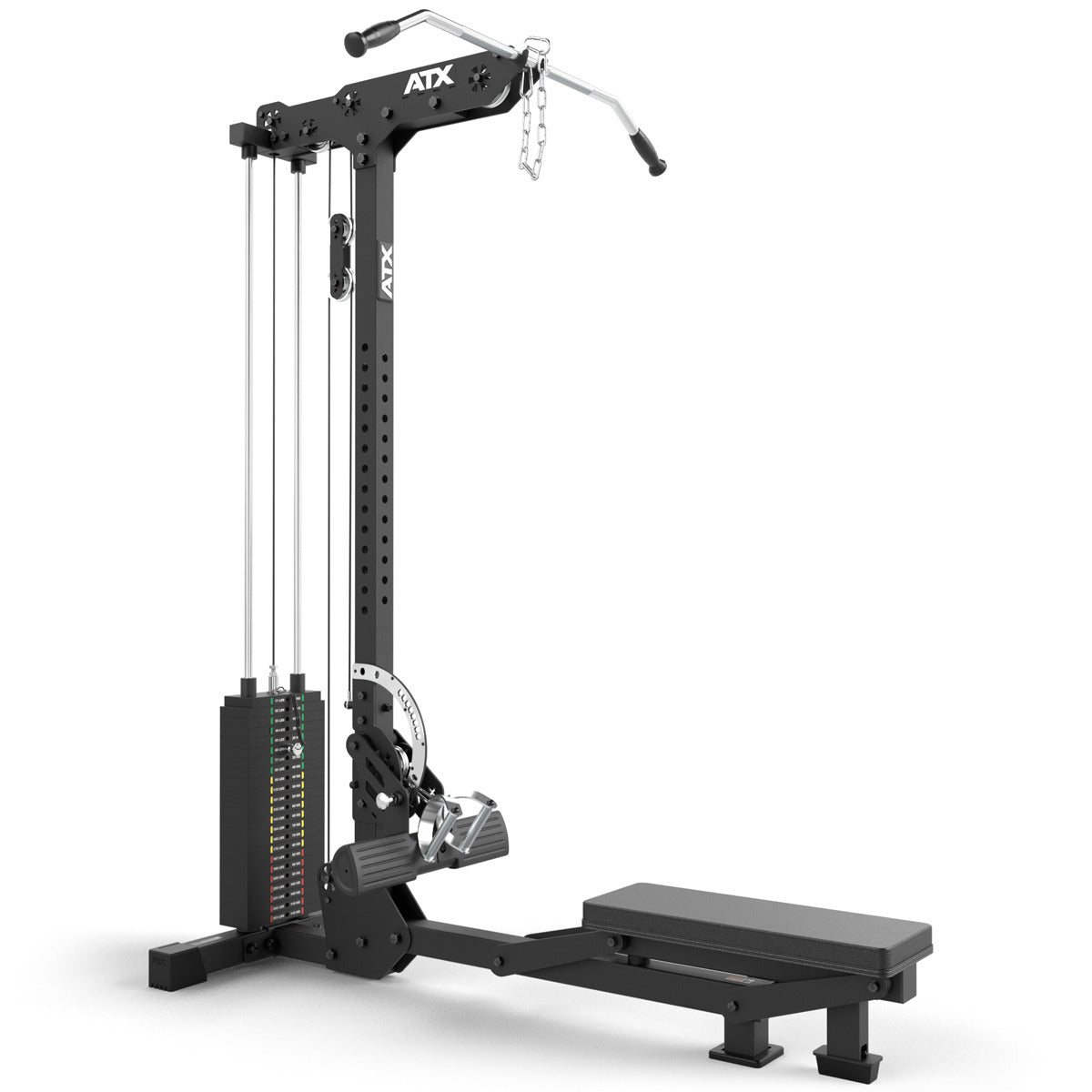 ATX Latzug und Ruderzug LMSW-700 - 115 kg Steckgewichte