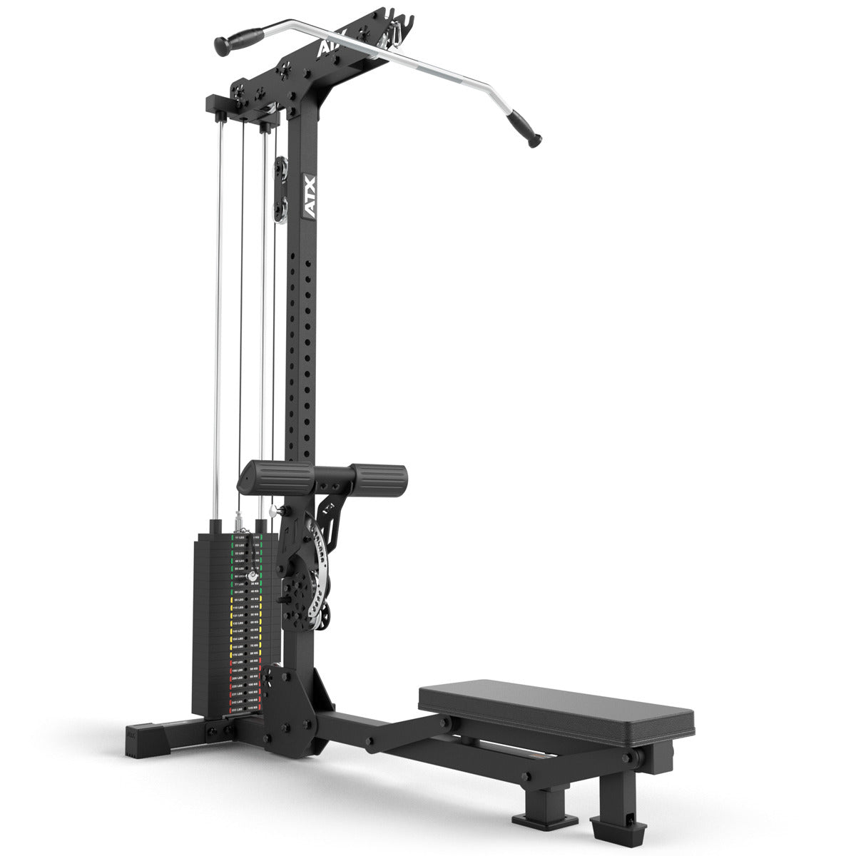 ATX Latzug und Ruderzug LMSW-700 - 115 kg Steckgewichte