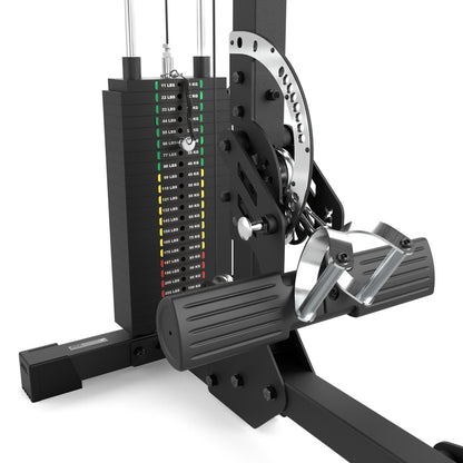 ATX Latzug und Ruderzug LMSW-700 - 115 kg Steckgewichte
