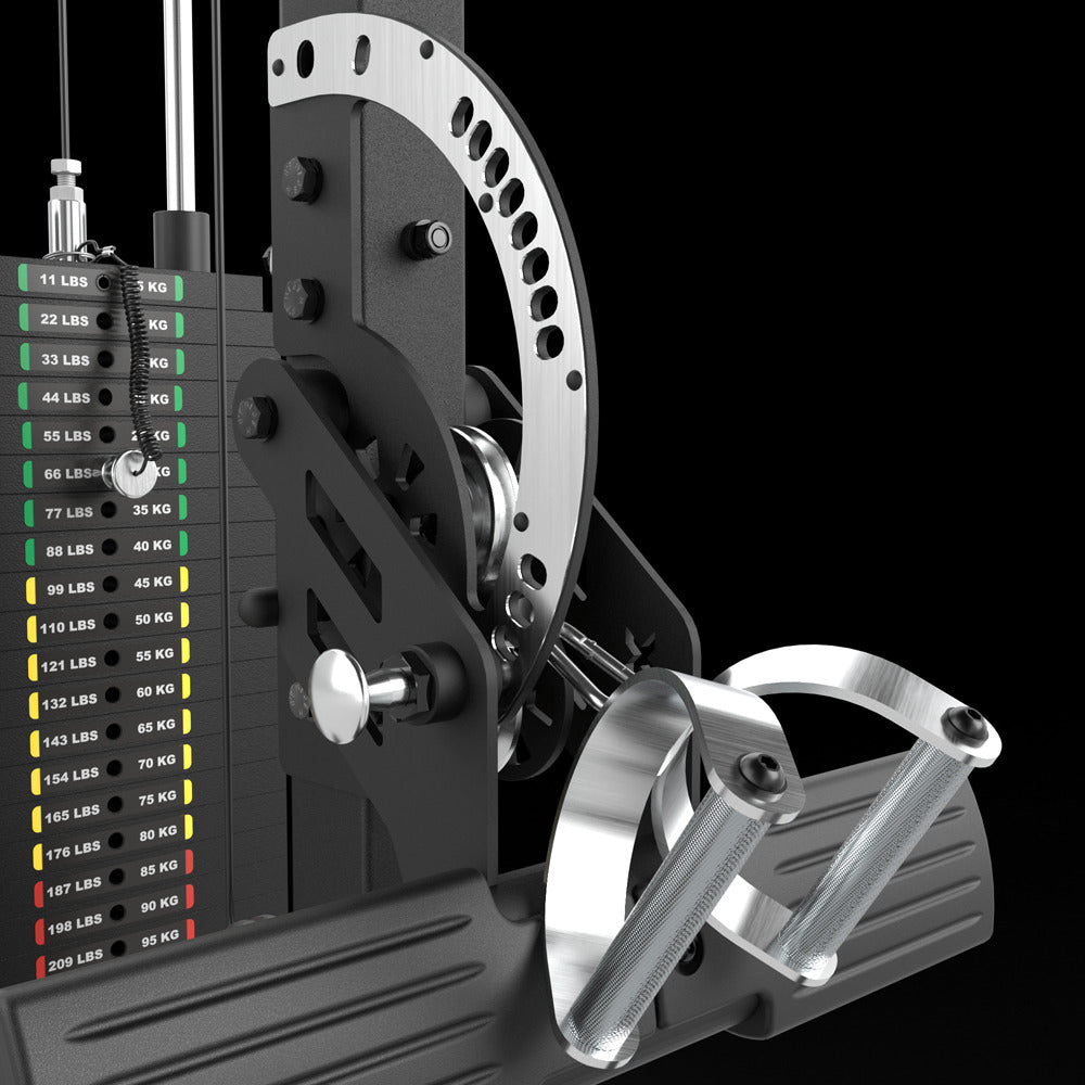 ATX Latzug und Ruderzug LMSW-700 - 115 kg Steckgewichte