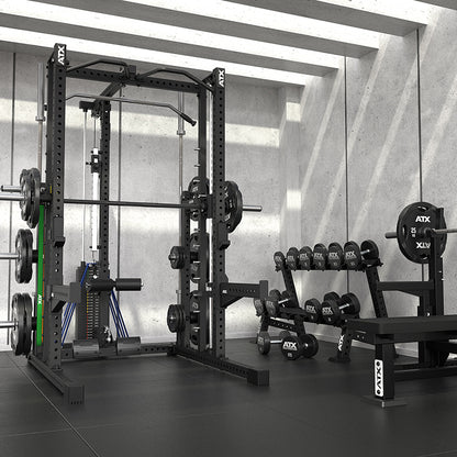 ATX Multipresse-Rack 780 Komplettstation mit Latzugstation - 125 kg Steckgewichte