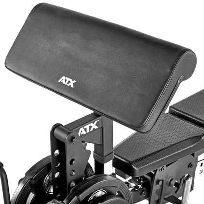 ATX Bizep-Curl-Maschine für diverse Multibänke - Neues Modell 2024