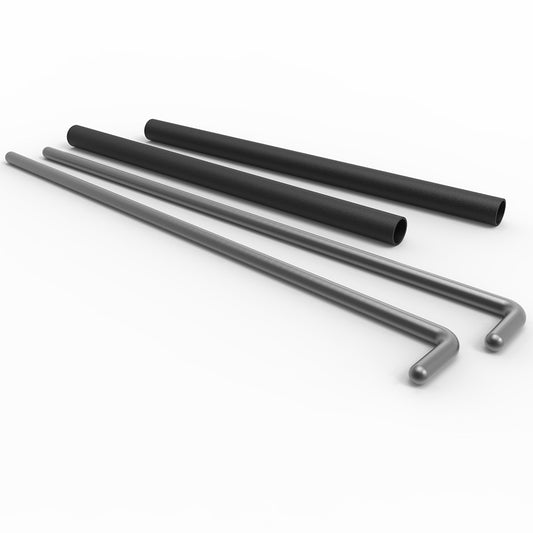 ATX Pin Pipe Safeties 600-65, Sicherheits-Notablagen für Power Racks