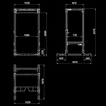 ATX Power Rack PRX-780 2.0