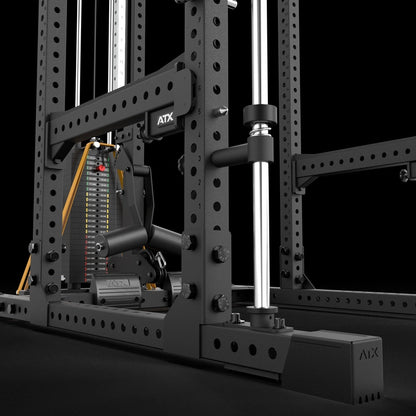 ATX Power Rack 780 2.0 mit Latzug - 125kg Steckgewichte & Multipresse