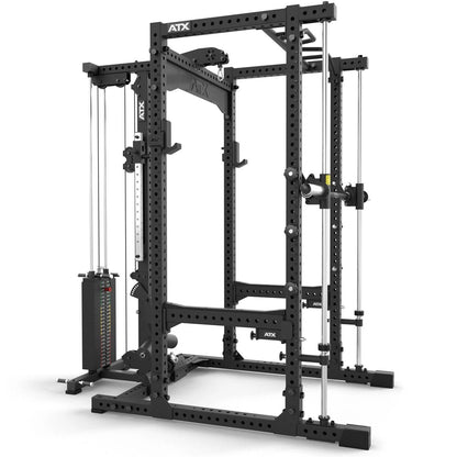 ATX Power Rack 780 2.0 mit Latzug - 125kg Steckgewichte & Multipresse