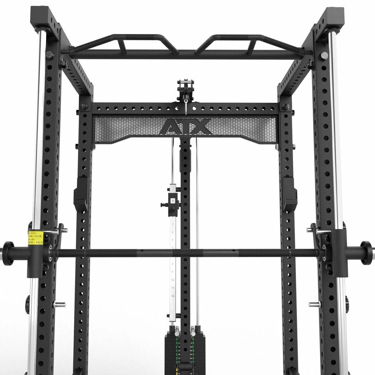 ATX Power Rack 780 2.0 mit Latzug - 125kg Steckgewichte & Multipresse