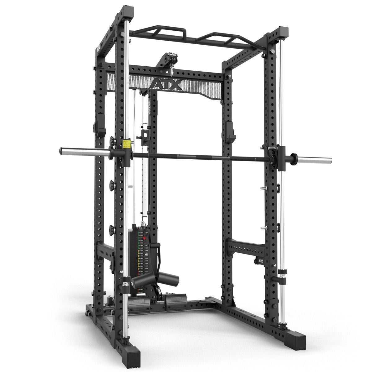 ATX Power Rack 780 2.0 mit Latzug - 125kg Steckgewichte & Multipresse