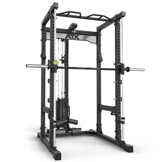 ATX Power Rack 780 2.0 mit Latzug - 125kg Steckgewichte & Multipresse