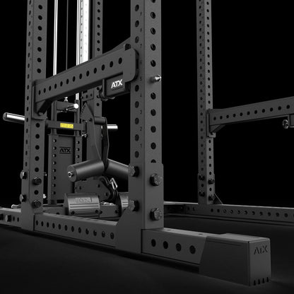 ATX Power Rack PRX-780 2.0  mit Latzug - Hantelscheibenaufnahme