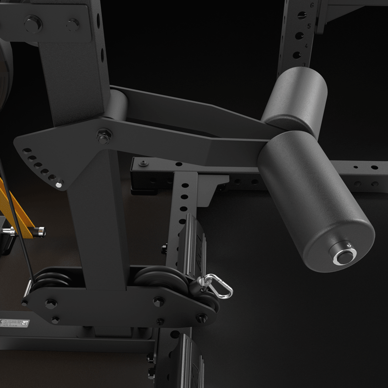 ATX Power Rack 780 2.0 mit Latzug - 125kg Steckgewichte & Multipresse