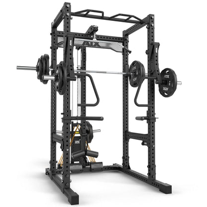 ATX Power Rack PRX-780 2.0  mit Latzug - Hantelscheibenaufnahme