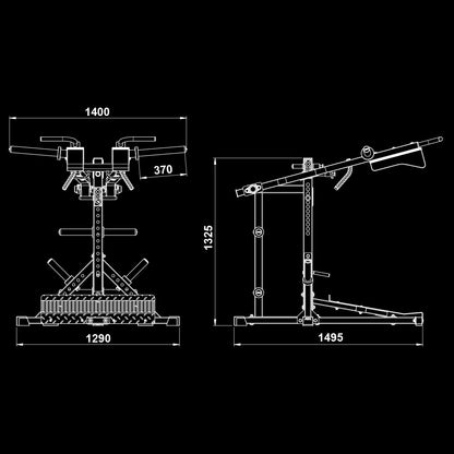 ATX Squat-Calf Machine / Viking Press 3 in 1