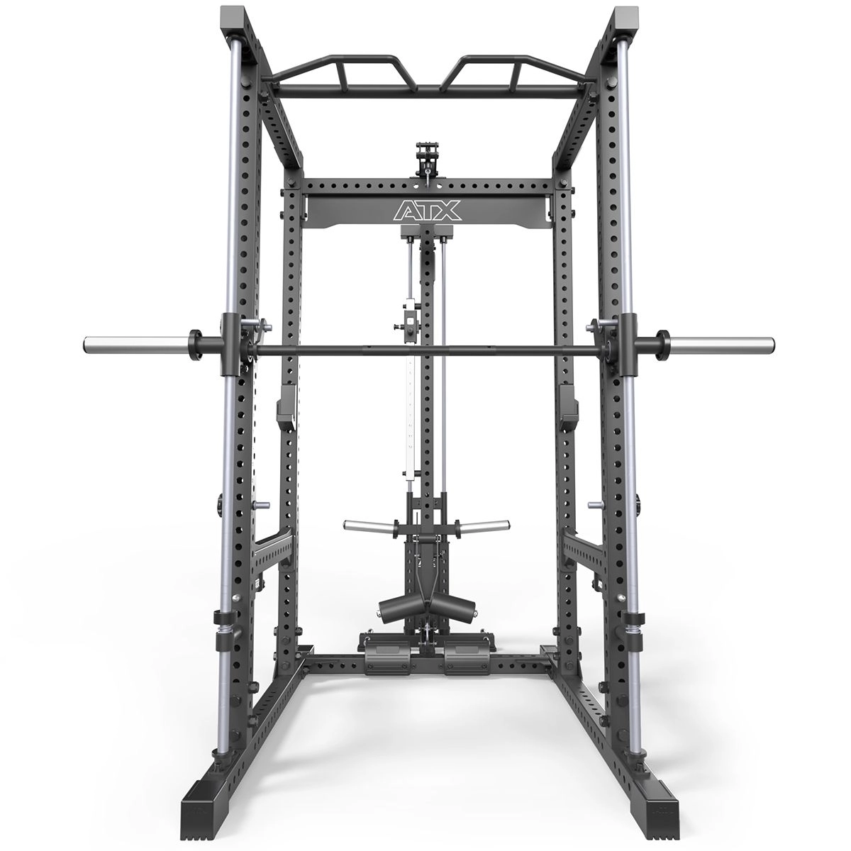 ATX Power Rack Komplettsystem mit Latzug-Plate Load + Multipresse