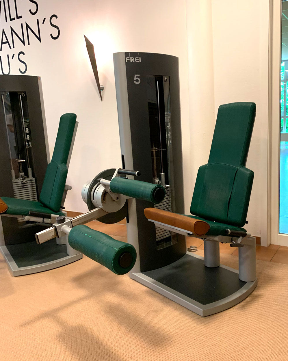 Frei Genius Eco, 16 Kraftgeräte im Set, MPG, KGG, MED Zulassung, Medical Physio Serie, Silber, gebraucht - überholter Zustand