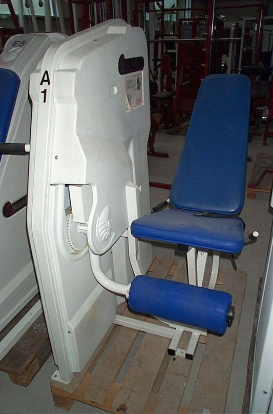 Nautilus Leg Extension, White, used