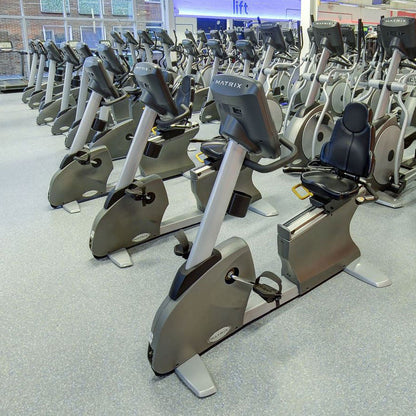 Matrix R5x Recumbent Cycle, New Model, Used - Refurbished Condition