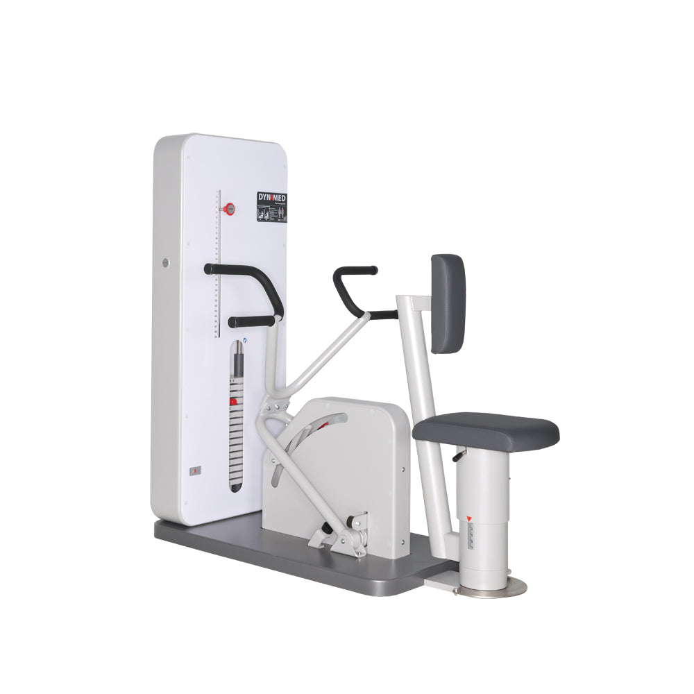 Dynamed Brustpresse / Rudermaschine Kombi, Medical Pro, 2 in 1 Kombimaschine