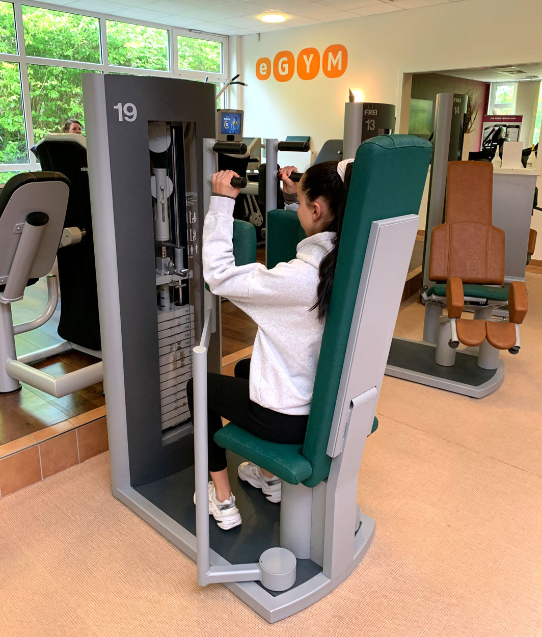 Frei Genius Eco, 16 Kraftgeräte im Set, MPG, KGG, MED Zulassung, Medical Physio Serie, Silber, gebraucht - überholter Zustand