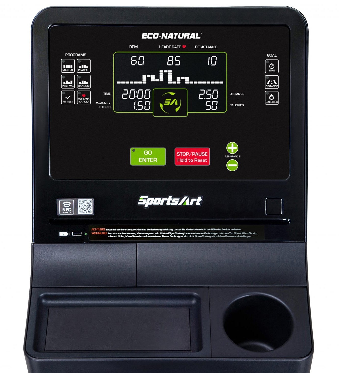Sportsart Recumbent Cycle, Liegeergometer C574R