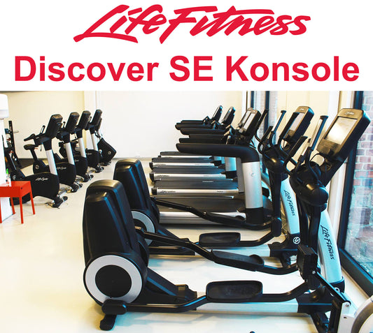 Life Fitness 18 Stk. Cardiogeräte Set, Discover SE Konsolen, TV Touch, Internet, DVB-T2 Fernsehen usw. 4 Jahre jung - Neuwertig - Top Zustand!