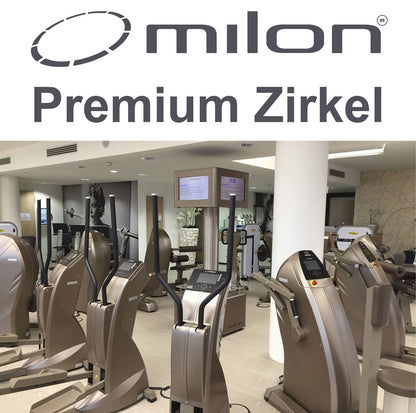 Milon PREMIUM strength-endurance circuit, delivered/built in 2013, from a women's studio, exclusive colors, top condition, used and refurbished