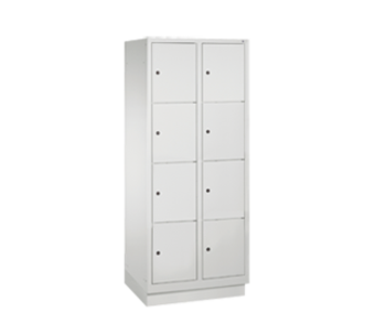 C+P Schließfachschrank mit 15 Fächern, gebraucht