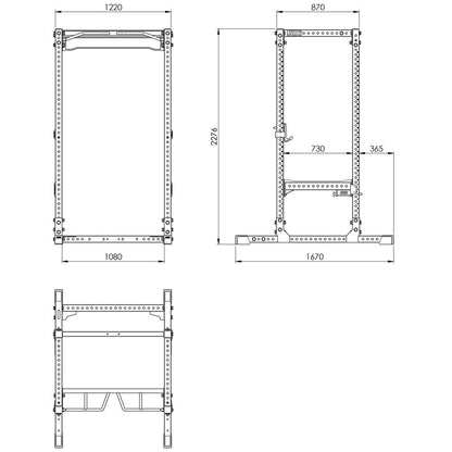 ATX Power Rack PRX-780