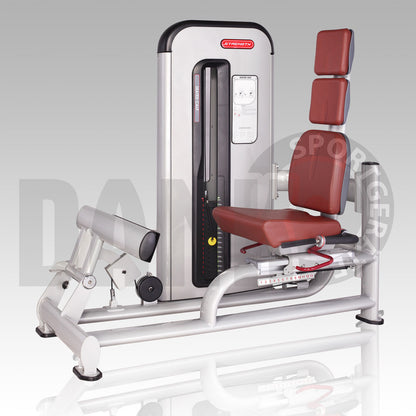 Similar to Star Trac, TechnoGym or Gym80 - Danksport S-Line Equipment Park - 30 Strength Training Equipment &amp; Accessories, New Equipment, Color Silver, Upholstery Brown