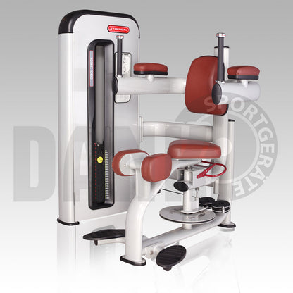 Similar to Star Trac, TechnoGym or Gym80 - Danksport S-Line Equipment Park - 30 Strength Training Equipment &amp; Accessories, New Equipment, Color Silver, Upholstery Brown