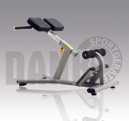 Danksport S-Line strength training equipment, equipment park with approximately 22 fitness machines and accessories, color silver, upholstery brown - New equipment / exhibition equipment