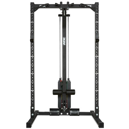 ATX Half Rack 620 - Complete system including lat pulldown station - Stack Weight
