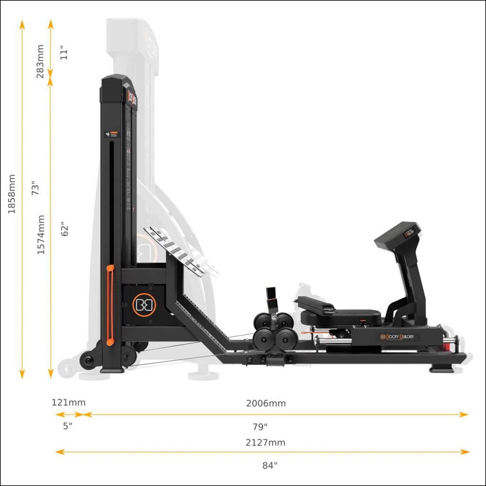 Booty Builder V8, Hip Thrust Machine, Butt Machine