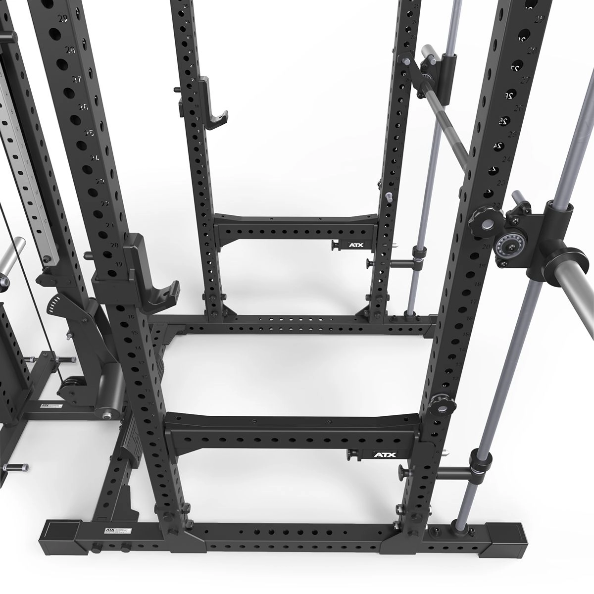 ATX Power Rack Komplettsystem mit Latzug-Plate Load + Multipresse