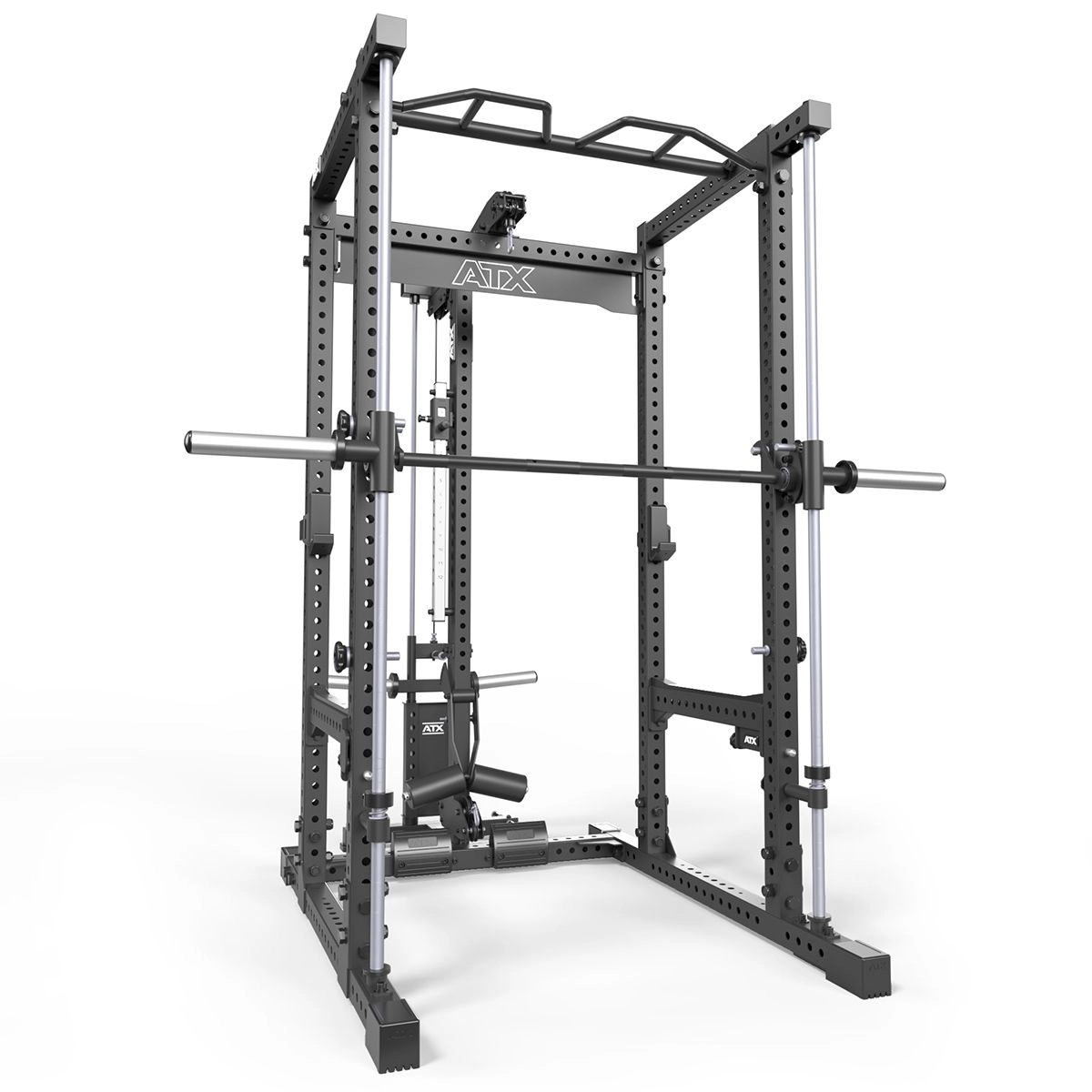 ATX Power Rack Komplettsystem mit Latzug-Plate Load + Multipresse