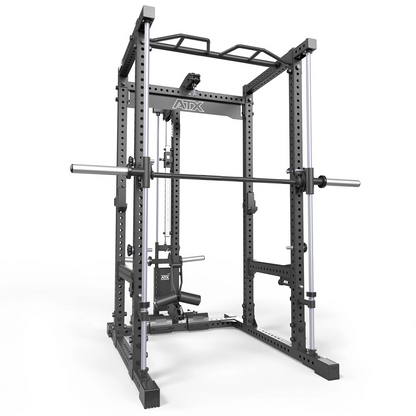 ATX Power Rack Komplettsystem mit Latzug-Plate Load + Multipresse