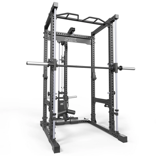 ATX Power Rack Komplettsystem mit Latzug-Plate Load + Multipresse