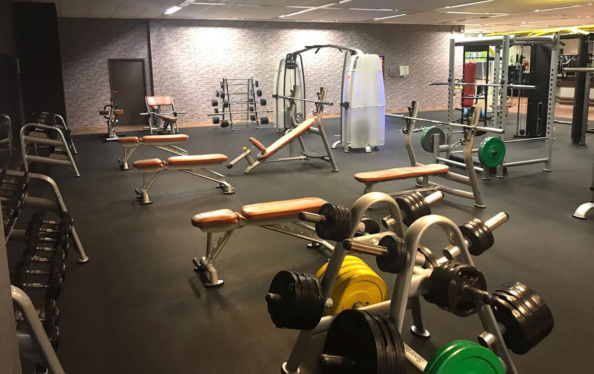 SportsArt start-up package - strength training equipment, cardio equipment, circuits, weight benches, etc. - complete gym equipment - used, refurbished condition