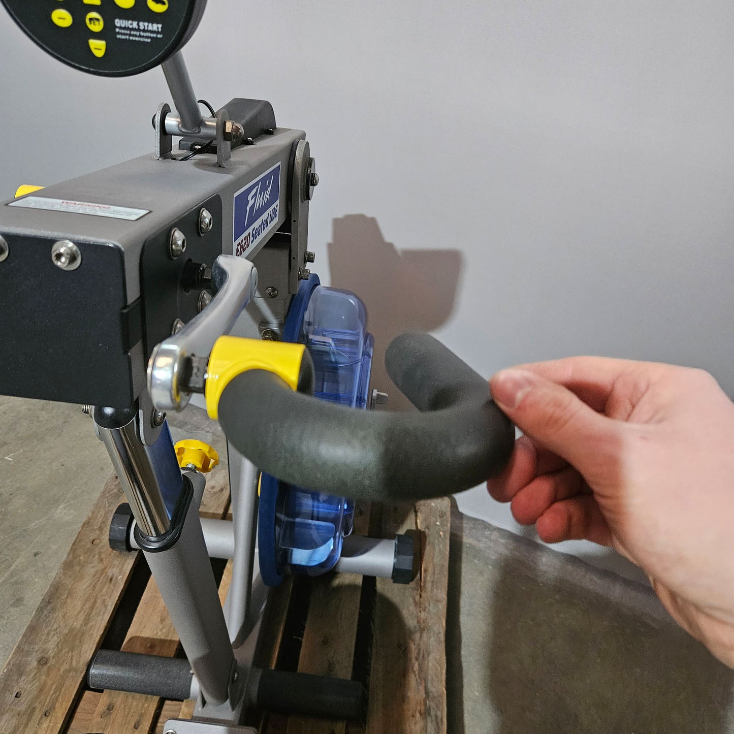 First Degree E-620 Seated UBE Upper Body Ergometer, Oberkörperergometer, Handergometer, Cardiotraining für Arme und Schulter, gebraucht - geprüfter Zustand