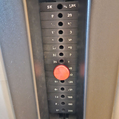 Freemotion Lat G620 - Latzug am Kabel, Lat Pulldown, Rücken Krafttrainingsgerät aus der Genesis Serie, Rahmenfarbe Silber, gebraucht - überholter Zustand