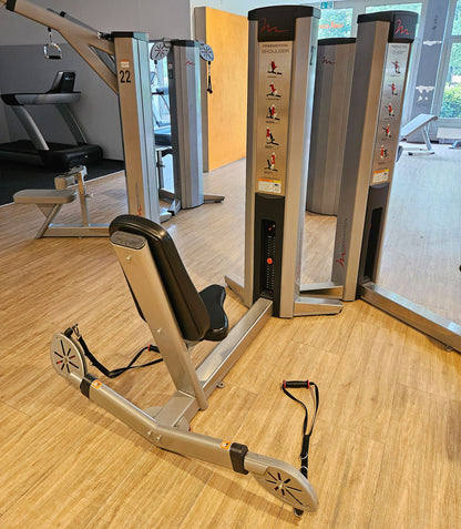 Freemotion Multi-Plane Shoulder G601 - Schulterpresse am Kabel, Kabelzüge für Schultertraining, Krafttrainingsgerät aus der Genesis Serie, Rahmenfarbe Silber, gebraucht - überholter Zustand